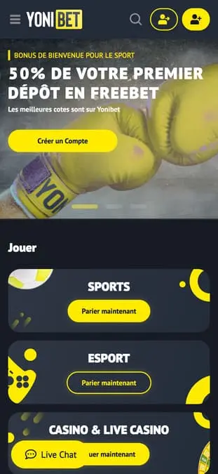 yonibet app